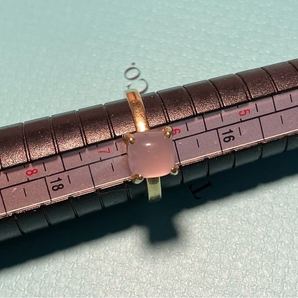 ❌SOLD❌Tiffany RARE gold chalcedony sugar stack ring size 6.25 - Picture 8 of 10